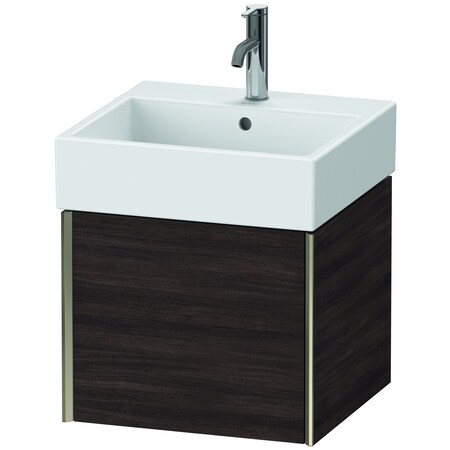 Xviu Wall-Mounted Vanity Unit Chestnut Dark